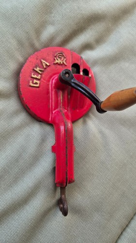 Antiker geka bohnenschneider - antiker,