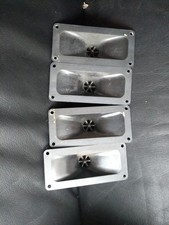 Vier Piezo Hochtöner Original!  81016A Monacor? Vintageaus Allsound PC 155