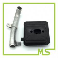 Auspuff inkl. Auspuffrohr für