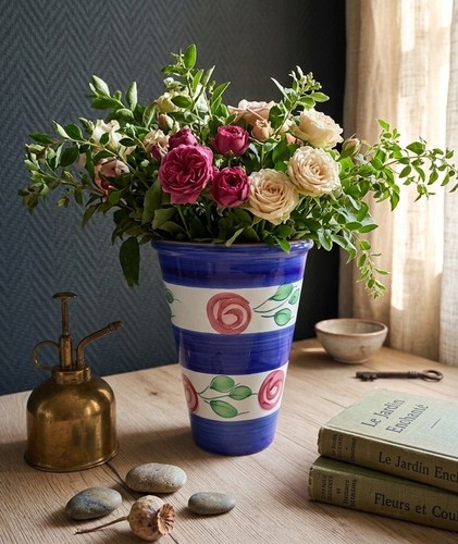 Vase übertopf terrakotta - vase,