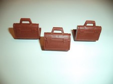 Playmobil ET 3 braune Aktentaschen Taschen Handkoffer (194)