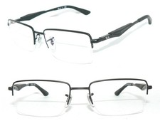 RAY BAN BRILLE SCHWARZ HALBRAND RB 6285 2503 53 HERREN 8411 FASSUNG 6196 GESTELL