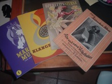 Akkordeon Noten 4 Hefte ALT