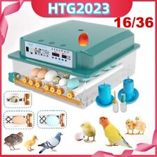 Neu 16/36 Eier Vollautomatische Brutmaschine Brutapparat Brutkasten Brutautomat