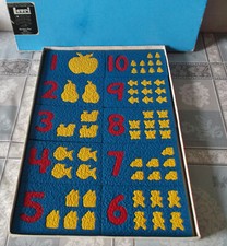 Lernspielzeug Zählen lernen / Zahlen-Lern-Spiel / Schaumstoff / Holz