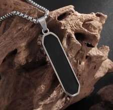 Herren Halskette Männerkette Edelstahl Kette Schwarz Silber Gold Schlangenkette