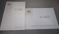 Volvo V40  Ergänzung.zur Betriebsanleitung 2017 Bedienungsanleitung
