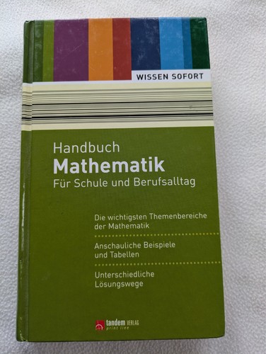 Handbuch mathematik für - handbuch,