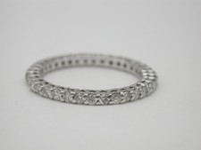 feiner Memoryring  Weißgold 750