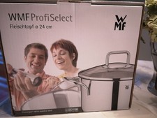 WMF Fleischtopf Profi Select Ø 24 cm Kochtopf Edelstahl Rostfrei 18/10 Induktion