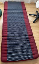 Kapok Klappmatratze, 2,15m lang x 80cm, klappbare Gästematratze, Faltmatratze