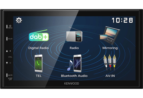 Kenwood dmx129dab 2 din - kenwood, 2-din