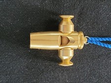 Kreuz Signalpfeife Trillerpfeife Metall Schiedsrichter