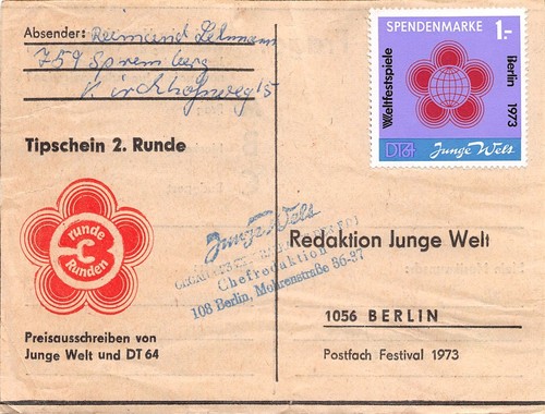 871427 ddr tippschein junge - tippschein,