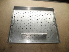 Steri Sterilisator Einsatz Tray Edelstahl Spezial Einsatz 2 Griffe u. 3 Füße 836