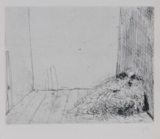 Klaus Fußmann/ Radierung /