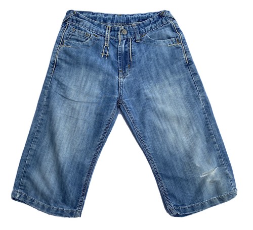 Gato negro bermuda - gato, bermuda-jeans