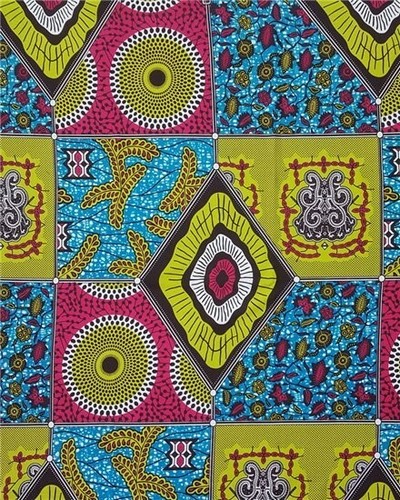 Bunte afrikanische baumwolle - afrikanische,