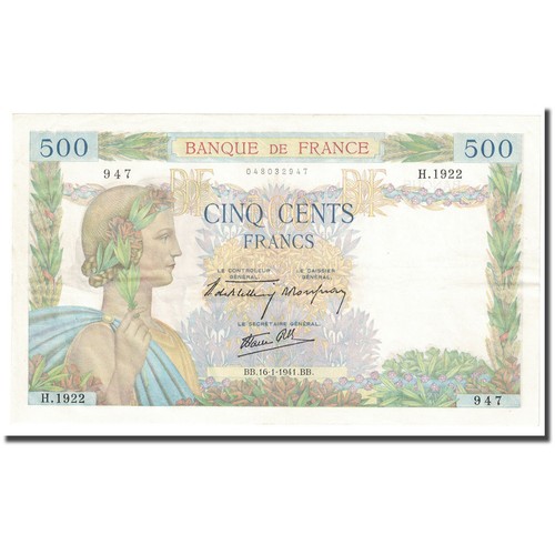 Frankreich 500 francs - 500, francs,