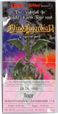 Blind guardian ticket - ticket,