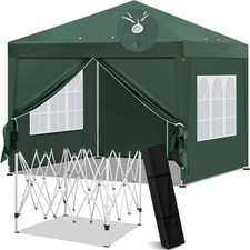 Pavillon 3x3m Popup  Höhenverstellbar Stabil UV-Schutz fest 11gn