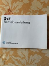 Betriebsanleitung VW Golf  Ausg.7/86