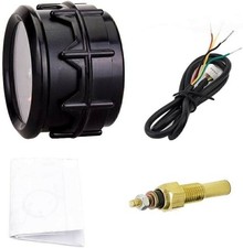 52mm Öltemperaturanzeige Auto KFZ Gauge LED Zeigeranzeige Zusatzinstrument