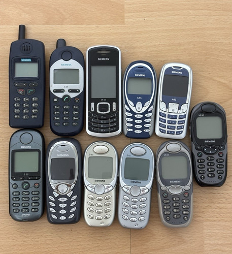 11x siemens retro handy - siemens,