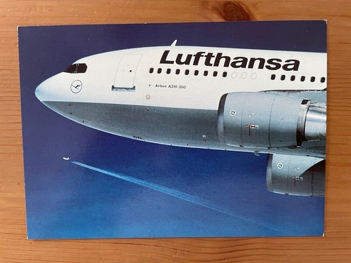 Lufthansa postkarten a310 - 2,