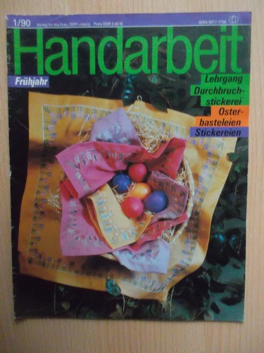 Handarbeit 1990 zeitschrift - 1990/1,