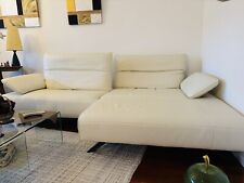 Couchgarnitur L-Form in Leder von Himolla (neuwertig)