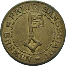 Bremen 2 Verrechnungspfennig 2,9 g  Original  #Q374