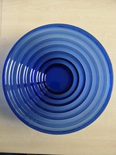 Blaue Schale/ Schüssel ,Obst