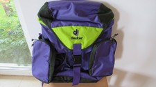 deuter Rucksack Lake Placid - Laptop-Rucksack Neuwertig lila grün schwarz