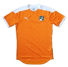Puma Elfenbeinküste 2018 Training Shirt Trikot orange Côte d'Ivoire Sz. M