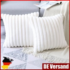 2x Cord Kissenhülle Kordsamt