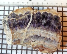 TOP Verheilter Zonierter Amethyst  CROTTA OEG Erzgebirge SACHSEN