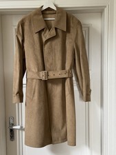 Strellson of Switzerland exklusiver Trenchcoat aus Alcantara, XXL/ 27(Kurzgröße)