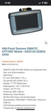 SIEMENS  SIMATIC HMI KTP700F