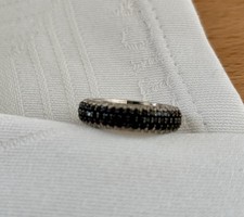 1,60 Kt Schwarz Diamant Half