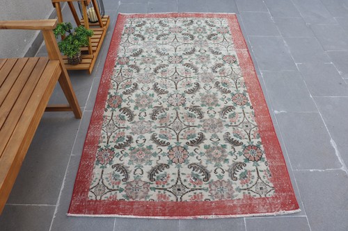 Vintage 7x6 fuß teppich - 3,7x6,6,