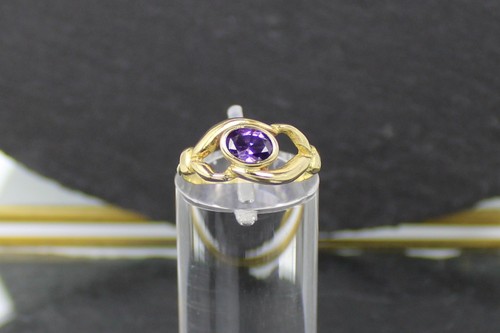 Amethyst goldring 750er - amethyst-goldring,,