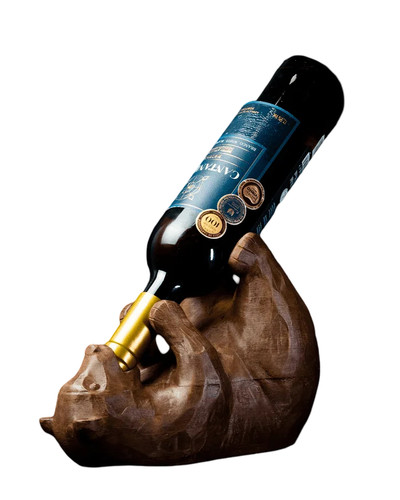 Weinflaschenhalter bär - weinflaschenhalter,