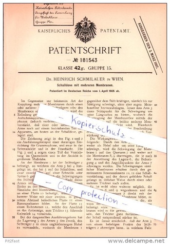 Original patent heinrich - -, dr.