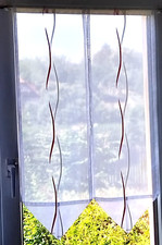 Scheibengardine Fenster B 60cm