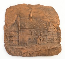 Wand relief gebrannter - wand-relief,