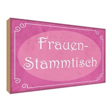 Holzschild 30x40 cm Frauen