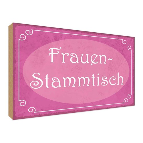 Holzschild 30x40 frauen - 30x40, cm