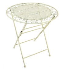 Deko - Tisch aus Metall