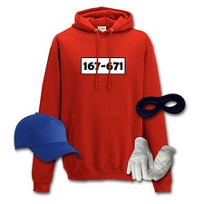Hoodie Panzerknacker Kostüm